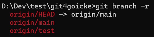 Output Git branch